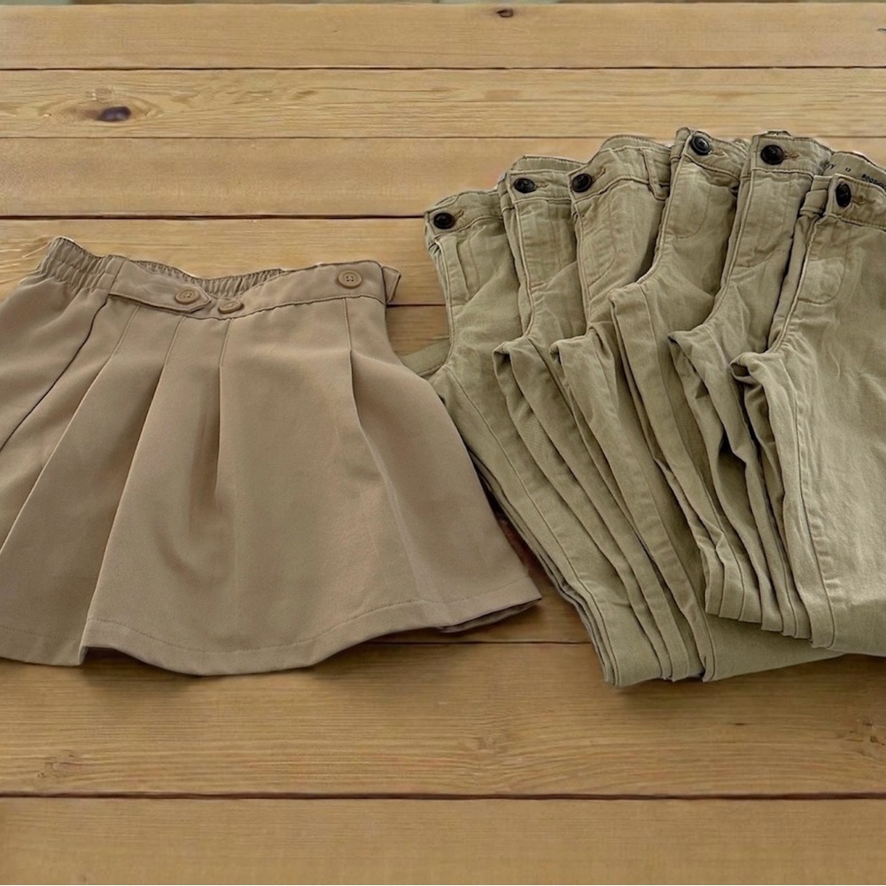 Old Navy Kids Formal Bottoms in Tan